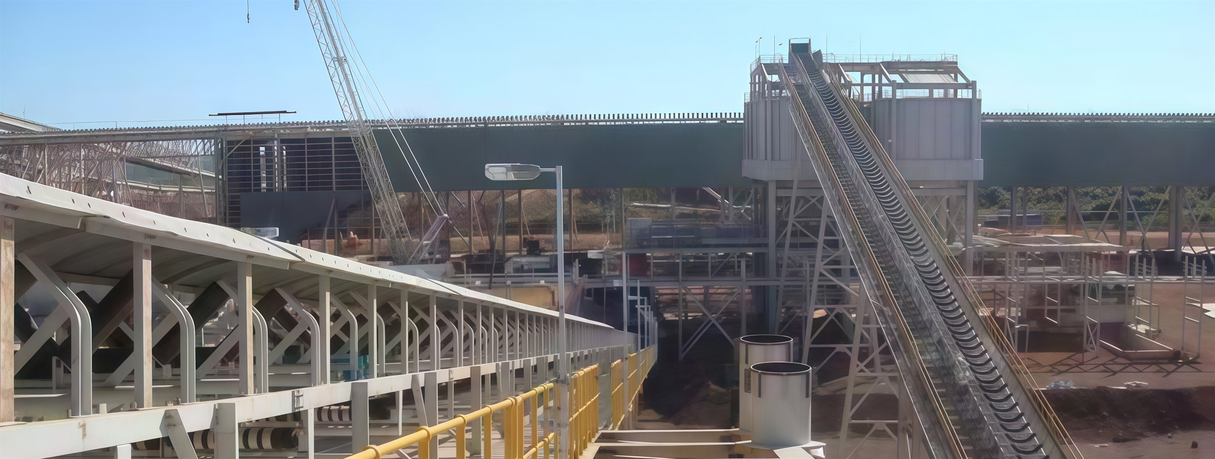 Mining processing project site